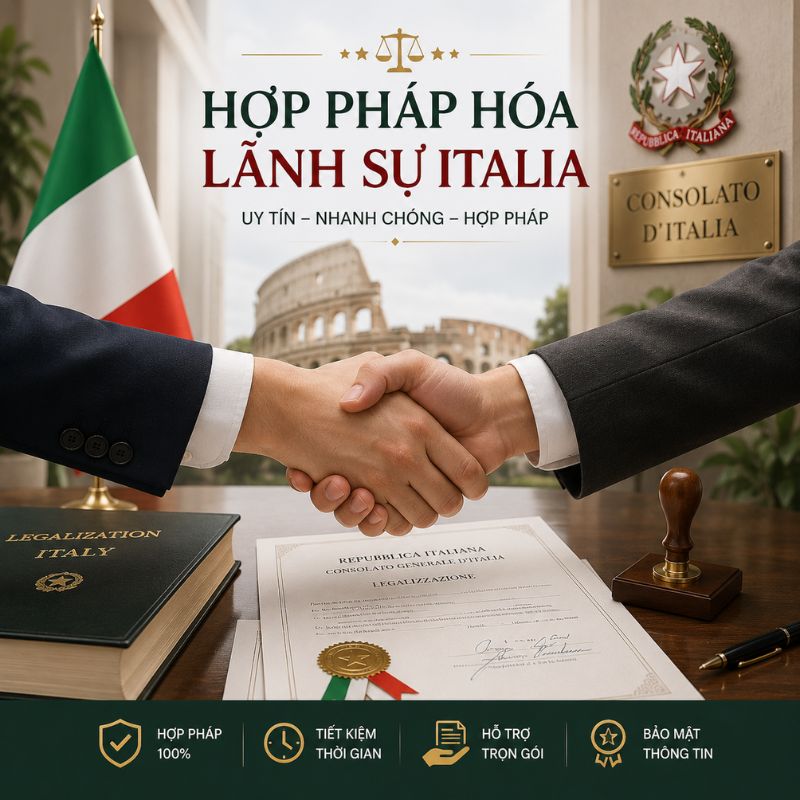 HỢP PHÁP HÓA LÃNH SỰ ITALIA