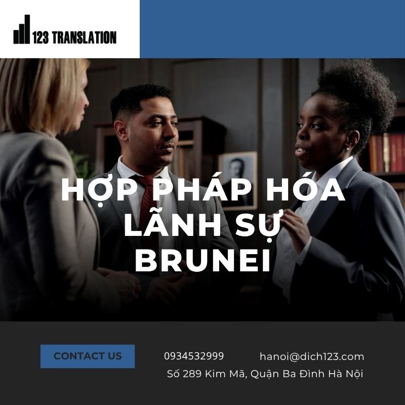 Hợp pháp hoá lãnh sự Brunei