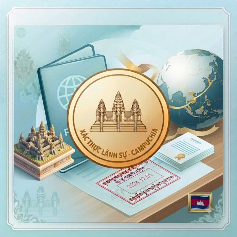 Hợp pháp hóa lãnh sự Campuchia nhanh chóng, đúng quy định với hướng dẫn đầy đủ về hồ sơ, quy trình thực hiện, thời gian xử lý và những lưu ý quan trọng.