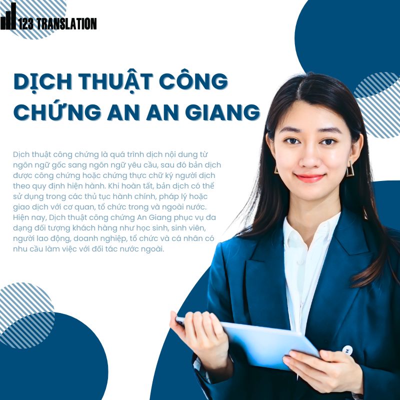 Dịch thuật công chứng An Giang – Dịch vụ chuyên nghiệp đáp ứng mọi nhu cầu hồ sơ