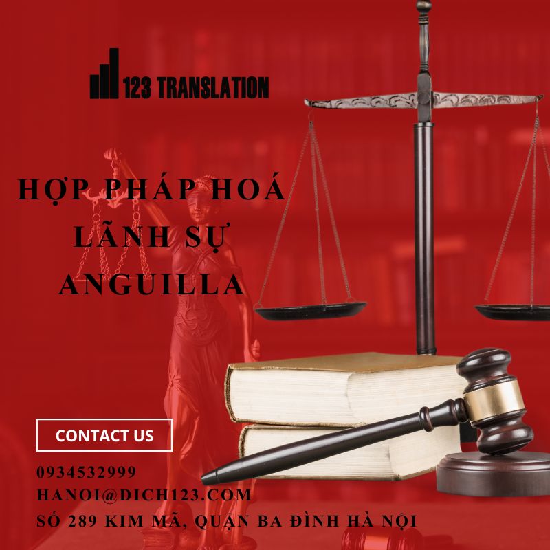 Hợp pháp hoá lãnh sự Anguilla