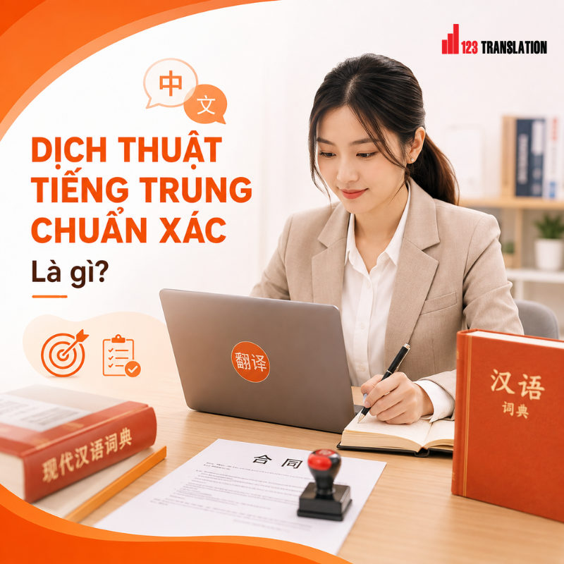 Dịch thuật tiếng Trung chuẩn xác – Chuyên nghiệp, nhanh chóng Lựa chọn dịch vụ dịch thuật tiếng Trung chuẩn xác giúp tiết kiệm thời gian, hạn chế sai sót và đảm bảo tài liệu được xử lý theo đúng yêu cầu sử dụng.